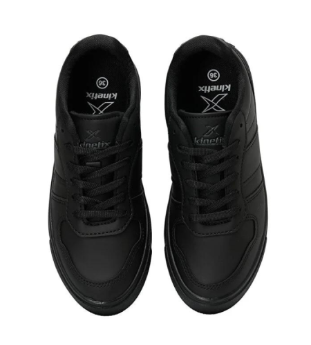 Gaspar Unisex black sneakers - Kinetix