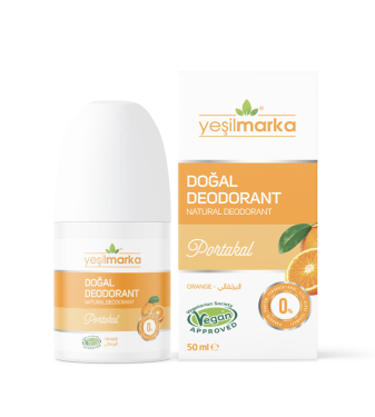 Natural deodorant with orange scent from YeşilMarka