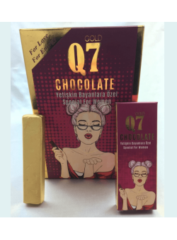 شوكولا الذهب الطبيعي Q7 للسيدات - 12 ×25غرام